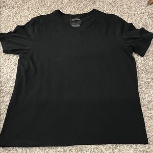 Express Men's Classic Black Short Sleeve Tee